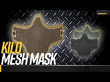 Valken Kilo 2G Mesh Mask - Black