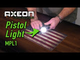 Axeon MPL1 Compact Pistol Light - Black