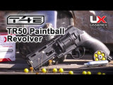 T4E TR50 .50 Caliber Paintball Revolver - Black -  by Umarex