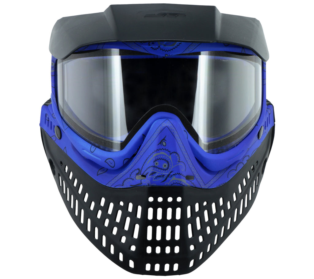 blue bandana motorcycle helmet JT Bandana ProFlex Mask LE