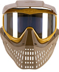 JT Spectra Proflex LE Paintball Mask - Brown - Tan - Gold w/ Prism 2.0 Gold Lens - New Breed Paintball & Airsoft - JT Proflex LE Paintball Mask-Brown-Tan-Gold - New Breed Paintball & Airsoft - JT