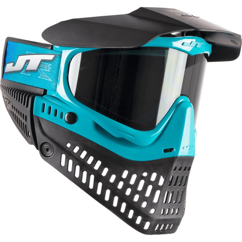 JT Spectra Proflex LE Paintball Mask - Teal/Black w/ Smoke Lens - New Breed Paintball & Airsoft - JT Spectra Proflex LE Paintball Mask - Teal/Black w/ Smoke Lens - JT