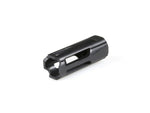 Krytac Plastic Flash Hider 14mm Negative Thread - Black - New Breed Paintball & Airsoft - Krytac Plastic Flash Hider 14mm Negative Thread - Black - JG Works