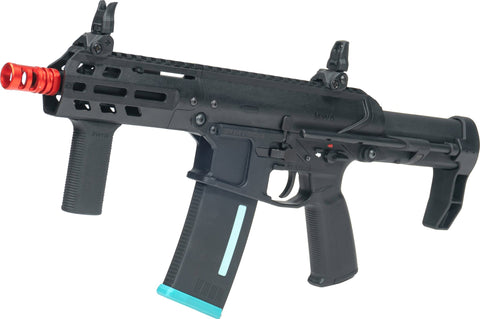 KWA Eve 4 Adjustable FPS AEG2.5 Airsoft Riffle - Black/Teal - New Breed Paintball & Airsoft - KWA Eve 4 Adjustable FPS AEG2.5 Airsoft Riffle - Black/Teal - KWA