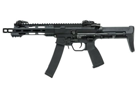 KWA Full Metal QRF MOD.1 2.5+ AEG - Black - New Breed Paintball & Airsoft - KWA Full Metal QRF MOD.1 2.5+ AEG - Black - KWA