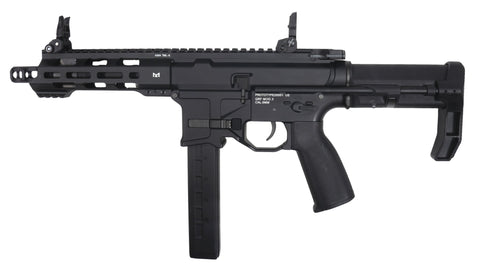 KWA Full Metal QRF MOD.3 - 2.5+ AEG - Black - New Breed Paintball & Airsoft - KWA Full Metal QRF MOD.3 - 2.5+ AEG - Black - KWA