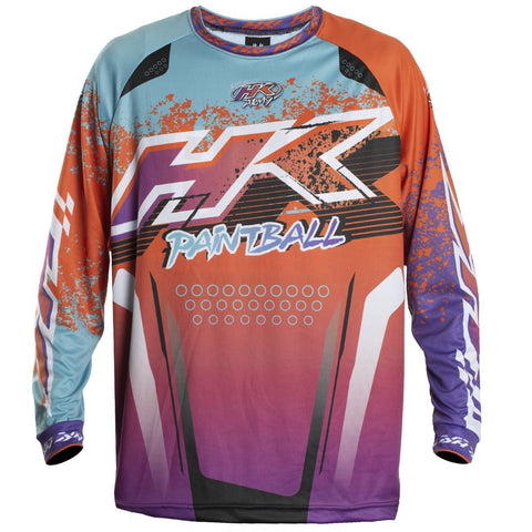 Liquid - Orange/Teal - Retro Jersey - New Breed Paintball & Airsoft - Liquid - Orange/Teal - Retro Jersey - New Breed Paintball & Airsoft - HK Army