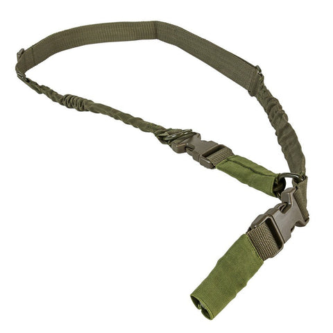 NcSTAR VISM 2 Point or 1 Point Sling with Metal Spring Clips - Green - New Breed Paintball & Airsoft - NcSTAR VISM 2 Point or 1 Point Sling with Metal Spring Clips - Green - NcSTAR