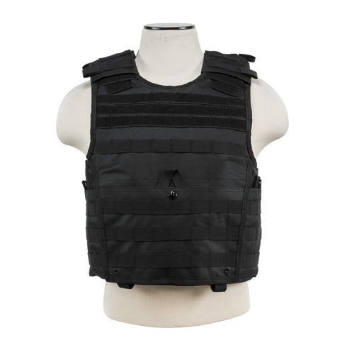 NcSTAR VISM Expert Plate Carrier Vest - Black - New Breed Paintball & Airsoft - NcSTAR VISM Expert Plate Carrier Vest - Black - NcSTAR