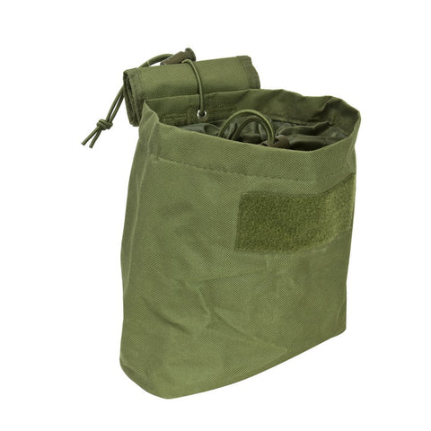 NcSTAR VISM Folding Magazine Dump Pouch - Green - New Breed Paintball & Airsoft - NcSTAR VISM Folding Magazine Dump Pouch - Green - NcSTAR