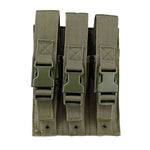 NcSTAR VISM HiCap Triple Magazine Pouch - Green - New Breed Paintball & Airsoft - NcSTAR VISM HiCap Triple Magazine Pouch - Green - NcSTAR