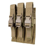 NcSTAR VISM HiCap Triple Magazine Pouch - Tan - New Breed Paintball & Airsoft - NcSTAR VISM HiCap Triple Magazine Pouch - Tan - NcSTAR