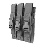 NcSTAR VISM HiCap Triple Magazine Pouch - Urban Gray - New Breed Paintball & Airsoft - NcSTAR VISM HiCap Triple Magazine Pouch - Urban Gray - NcSTAR