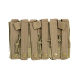 NcSTAR VISM Triple AR Magazine Pouch - Tan - New Breed Paintball & Airsoft - NcSTAR VISM Triple AR Magazine Pouch - Tan - NcSTAR