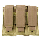 NcSTAR VISM Triple Pistol Magazine Pouch - Tan - New Breed Paintball & Airsoft - NcSTAR VISM Triple Pistol Magazine Pouch - Tan - NcSTAR