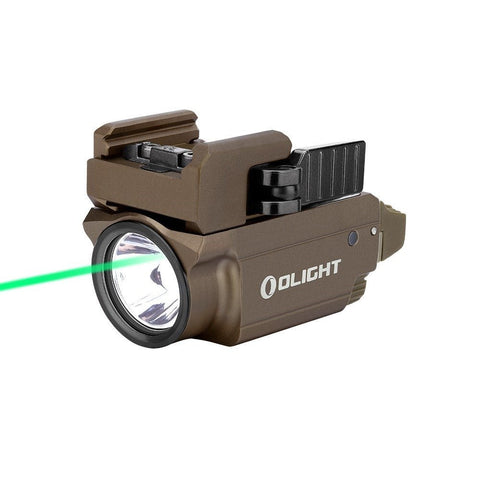 Olight Baldr Mini - Rail Mounted Laser Flashlight - Desert Tan - New Breed Paintball & Airsoft - Olight Baldr Mini - Rail Mounted Laser Flashlight - Desert Tan - Olight