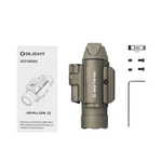 Olight Baldr RL - Rail Mounted Laser Flashlight - Desert Tan - New Breed Paintball & Airsoft - Olight Baldr RL - Rail Mounted Laser Flashlight - Desert Tan - Olight