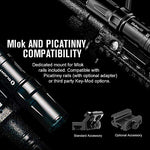Olight Odin Mini 1250 Lumens - Black - New Breed Paintball & Airsoft - Olight Odin Mini 1250 Lumens - Black - Olight