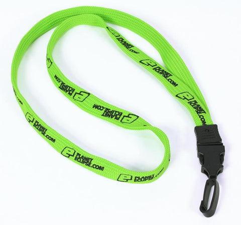 Planet Eclipse Comfort Lanyard - Green/Black - New Breed Paintball & Airsoft - Planet Eclipse Comfort Lanyard - Green/Black - Planet Eclipse