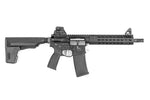 PTS Mega Arms MKM AR15 CQB GBB By KWA - Black - New Breed Paintball & Airsoft - PTS Mega Arms MKM AR15 CQB GBB By KWA - Black - KWA