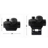 Reflex Red Dot Sight 1x25mm With 20mm Rail Mount - New Breed Paintball & Airsoft - Reflex Red Dot Sight 1x25mm With 20mm Rail Mount - New Breed Paintball & Airsoft