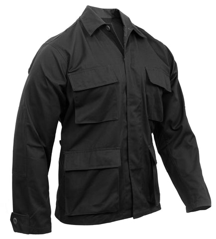 Rothco BDU Shirt - Black - New Breed Paintball & Airsoft - Rothco BDU Shirt - Black - New Breed Paintball & Airsoft