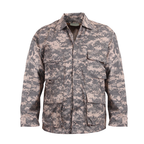 Rothco BDU Shirt - Digital ACU Camo - New Breed Paintball & Airsoft - Rothco BDU Shirt - Digital ACU Camo - New Breed Paintball & Airsoft