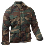 Rothco BDU Shirt - Woodland Camo - New Breed Paintball & Airsoft - Rothco BDU Shirt - Woodland Camo - New Breed Paintball & Airsoft