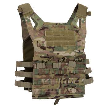 Rothco Fast Tactical Plate Carrier w/ Pouches - MultiCam - New Breed Paintball & Airsoft - Rothco Fast Tactical Plate Carrier w/ Pouches - MultiCam - Rothco