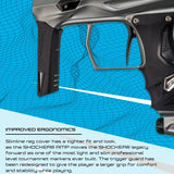 Shocker AMP - Dust Blue/Black - Paintball Gun - New Breed Paintball & Airsoft - Shocker AMP - Dust Blue/Black - Paintball Gun - Shocker