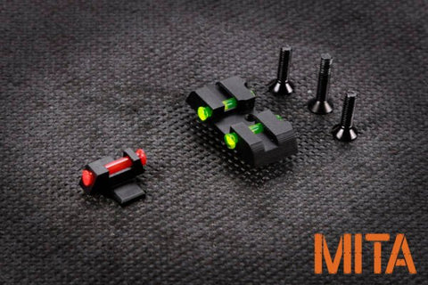 Sig-Sauer M17 Fiber Optic Sights baby MITA - New Breed Paintball & Airsoft - Sig-Sauer M17 Fiber Optic Sights baby MITA - MITA