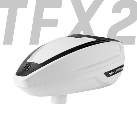 TFX 2 Loader - White/Black - New Breed Paintball & Airsoft - TFX 2 Loader - White/Black - New Breed Paintball & Airsoft - HK Army