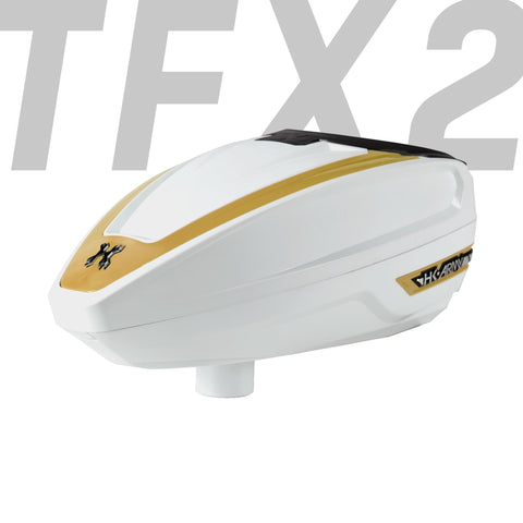 TFX 2 Loader - White/Gold - New Breed Paintball & Airsoft - TFX 2 Loader - White/Gold - New Breed Paintball & Airsoft - HK Army
