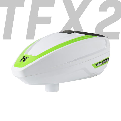 TFX 2 Loader - White/Neon Green - New Breed Paintball & Airsoft - TFX 2 Loader - White/Neon Green - New Breed Paintball & Airsoft - HK Army