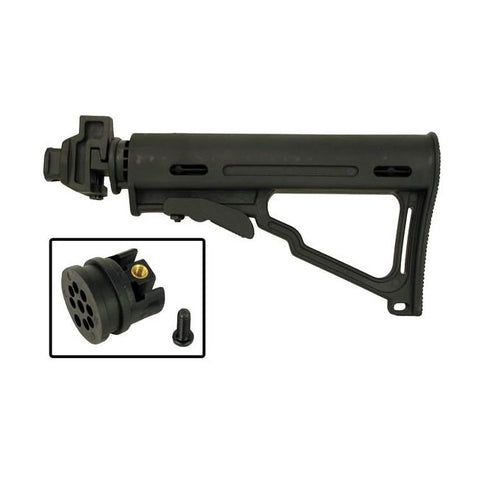 Tippmann Folding Collapsible Stock - Black - New Breed Paintball & Airsoft - Tippmann Folding Collapsible Stock - Black - Tippmann