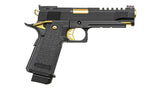 Tokyo Marui Hi-Capa 5.1 Gold Match Competition Airsoft GBB Pistol - Black/Gold - New Breed Paintball & Airsoft - Tokyo Marui Hi-Capa 5.1 Gold Match Competition Airsoft GBB Pistol - Black/Gold - Tokyo Marui