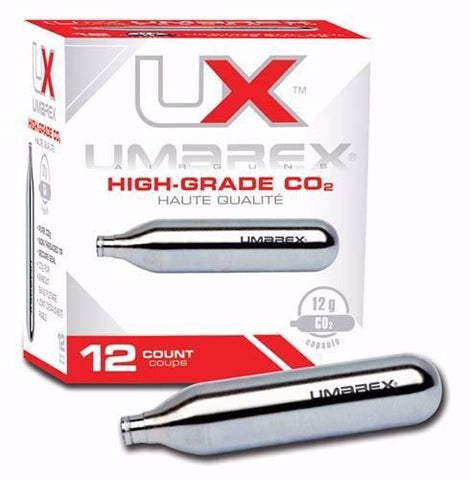 Umarex 12 Gram CO2 Cartridges - 12 Pack - New Breed Paintball & Airsoft - Umarex 12 Gram CO2 Cartridges - 12 Pack - Umarex