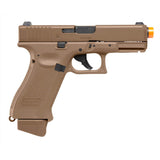 Umarex Glock G19X CO2 HBB Airsoft Pistol - Coyote Tan Right Side - New Breed Paintball & Airsoft - $139.99