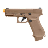 Umarex Glock G19X CO2 HBB Airsoft Pistol - Coyote Tan Left Side - New Breed Paintball & Airsoft - $139.99