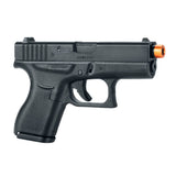 Umarex Glock G42 GBB Airsoft Pistol - Black Right Side Angled - New Breed Paintball & Airsoft - $174.99