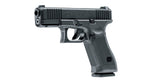 Umarex Glock G45 Gen 5 GBB Airsoft Pistol - Black Left Side Angled - New Breed Paintball & Airsoft -$184.99
