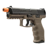 Umarex HK VP9 GBB Airsoft Pistol - Black / FDE - New Breed Paintball & Airsoft - Umarex HK VP9 GBB Airsoft Pistol - Black / FDE - Umarex