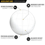 Valken Accelerate ProMatch 0.25g 2500ct Airsoft BBs - New Breed Paintball & Airsoft - Valken Accelerate ProMatch 0.25g 2500ct Airsoft BBs - Valken