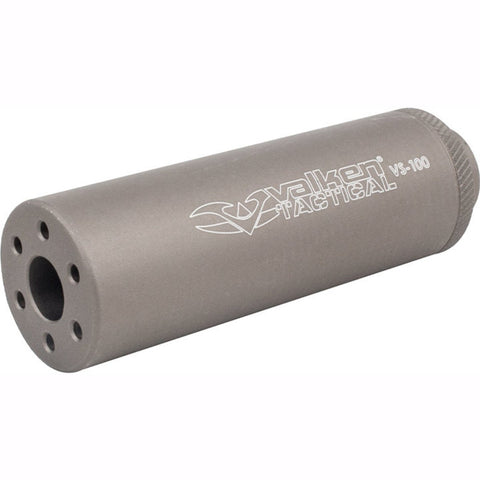 Valken Airsoft Flash Suppressor 14mm CCW - Tan - New Breed Paintball & Airsoft - Valken Airsoft Flash Suppressor 14mm CCW - Tan - Valken