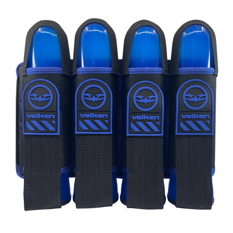 Valken Alpha 4 Pod Pack - Black/Blue - New Breed Paintball & Airsoft - Valken Alpha 4 Pod Pack - Black/Blue - Valken