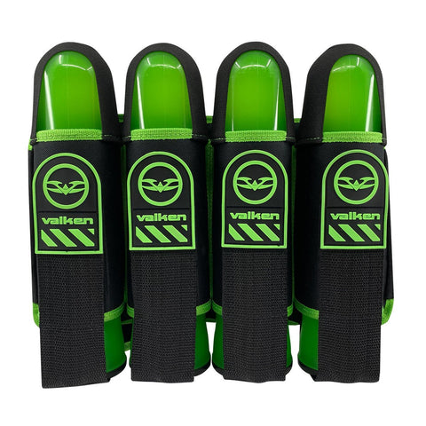 Valken Alpha 4 Pod Pack - Black/Green - New Breed Paintball & Airsoft - Valken Alpha 4 Pod Pack - Black/Green - Valken