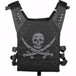 Valken Alpha Plate Carrier Vest - Laser Cut - Black Pirate - New Breed Paintball & Airsoft - Valken Alpha Plate Carrier Vest - Laser Cut - Black Pirate - Valken