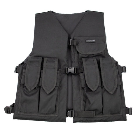 Valken Bravo Padded Paintball Vest - Black - New Breed Paintball & Airsoft - Valken Bravo Padded Paintball Vest - Black - Valken