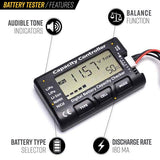 Valken Energy "Smart" Battery Tester - Lipo, Li-Ion and NiMH - New Breed Paintball and Airsoft - Valken Energy "Smart" Battery Tester - Lipo, Li-Ion and NiMH - Valken