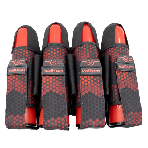 Valken Fate GFX 4+3 Pod Pack - Digi Tiger Red Camo - New Breed Paintball & Airsoft - Valken Fate GFX 4+3 Pod Pack - Digi Tiger Red Camo - Valken